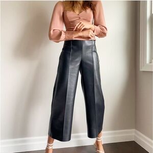 Aritzia Wilfred Gondola Vegan Leather Pant